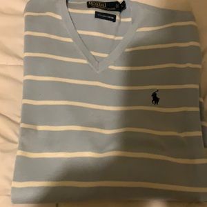 Classic Polo V-neck sweater